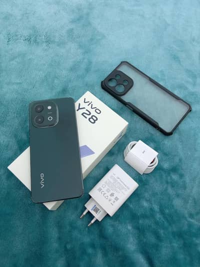 Vivo Y28 (6+6/128GB) Full Box 6000mah Battery 10/10 New Condition