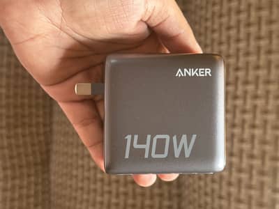 Anker 140W premium fast charger with smart display.