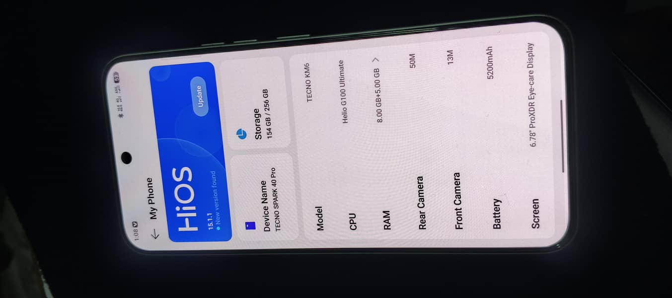 Tecno Spark 40 Pro 1