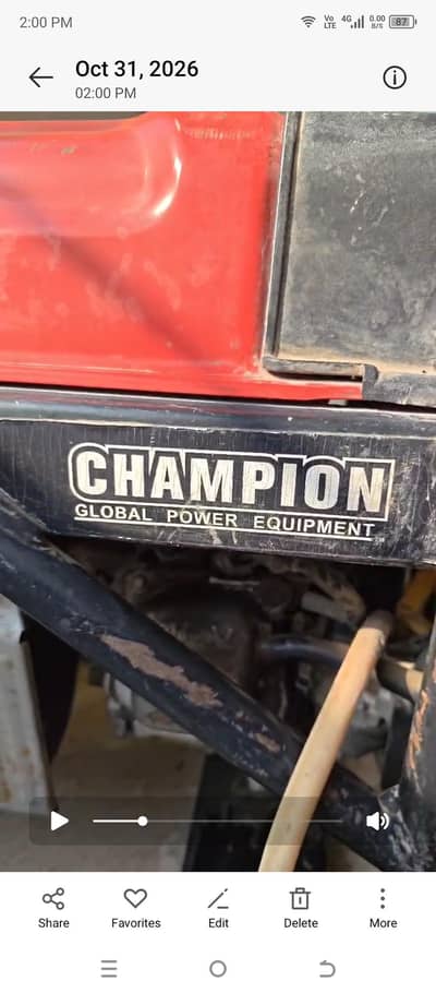 Generator for Sale – Excellent Condition