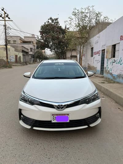 Toyota Corolla XLI 2018