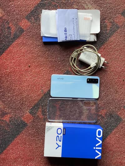 Vivo Y20 10/10 condition with all accessories