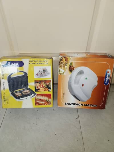 2 SANDWICH MAKER BRAND NEW, THOKAR LAHORE, 7000/-  03424008082