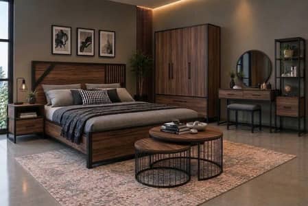 6 piece modern bedroom furniture   Piece Modern Bedroom Furniture Set