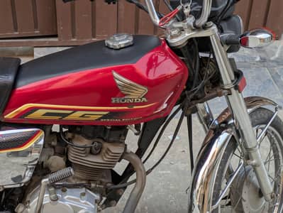 Honda cg125 self start