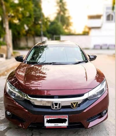 Civic full option 2018 Bank Leased