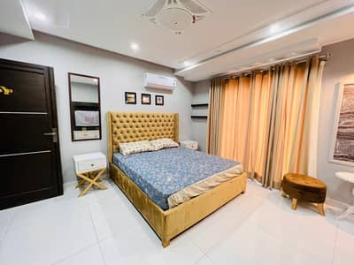 1 Bed Furnished Apartment Available For Rent Sector C Bahria Town Lahore