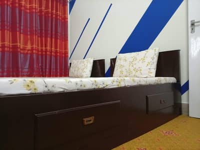 Two single beds