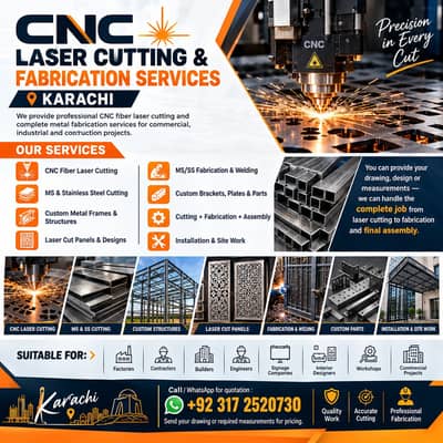 CNC Metal Cutting & Custom Main Gate | Metal Gate Fabrication service