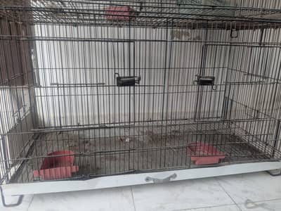 2 Bird/ Hen spacious cages for sell