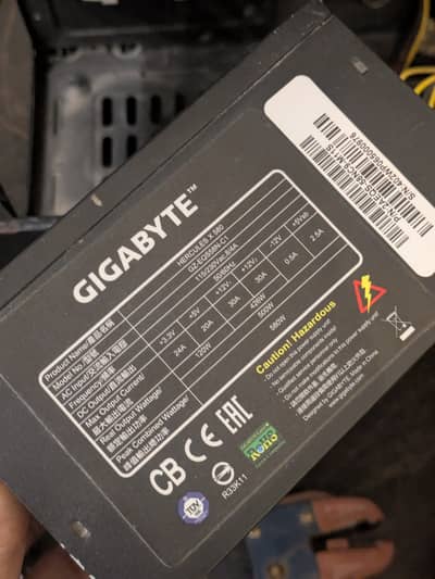 PSU Gigabyte Hercules 580W/550W