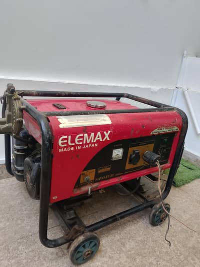 Elemax Japan SH7600EX 6.5kva Original Home used Excellent Condition