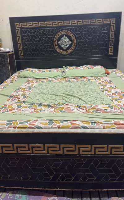 double bed with metrus 25 thousand