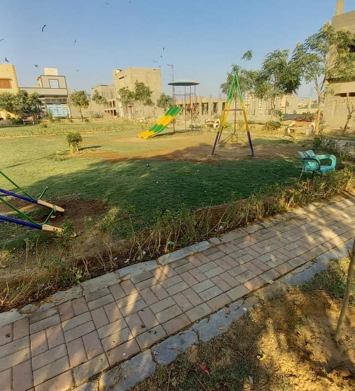 80 Sq Yards Plot For Sale- Corner Plot Old Block 5