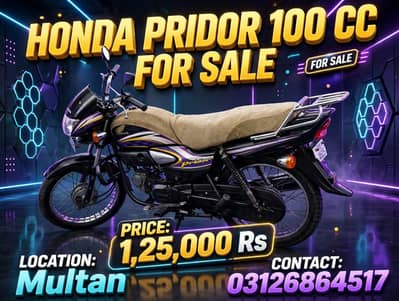 Honda pridor ingen restore all ok new tyre New battery