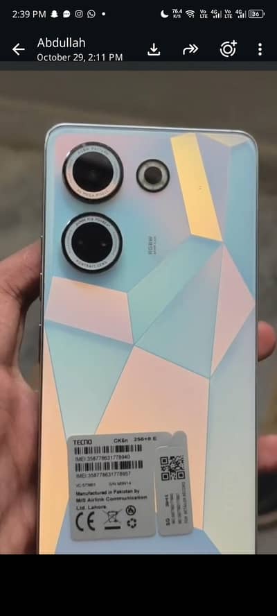 Tecno CAMON 20