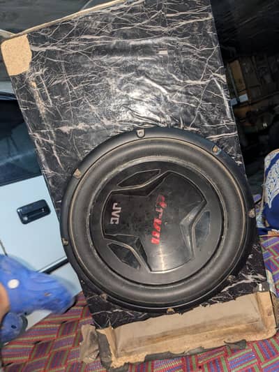 JVC 1800w + 500w amplifier