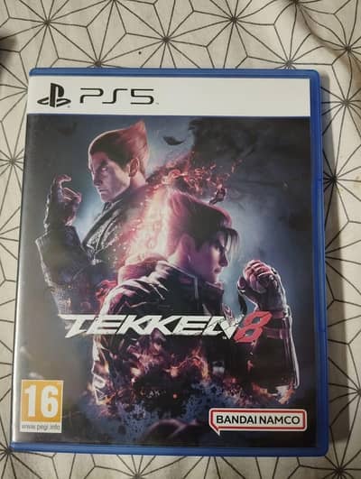 ps5 tekken 8 CD 10/10 condtion