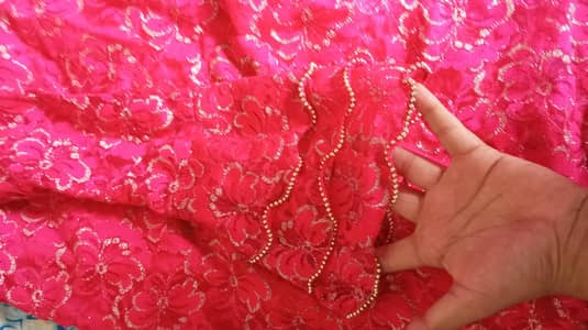1 pc pink net from small size