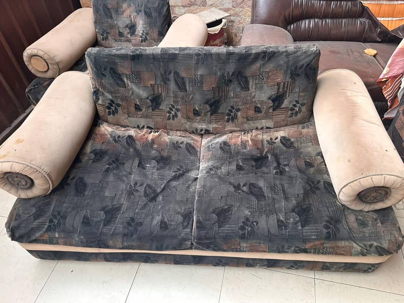3 seater or 1 seater (2) sofas 0