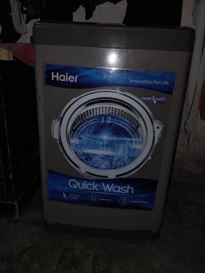 Haier Top Load Automatic Washer – Quick Wash