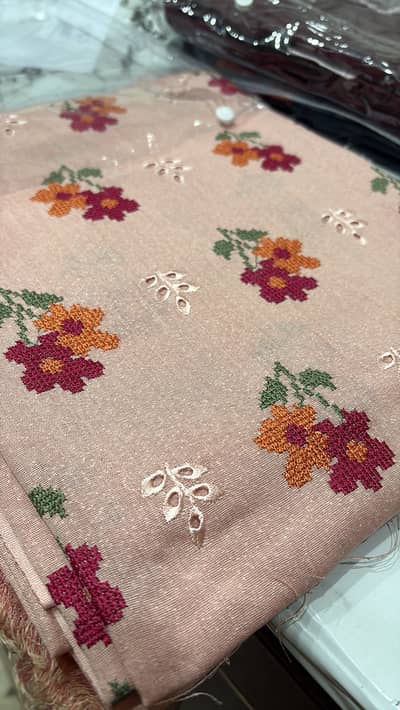 Karandi embroided 2pc