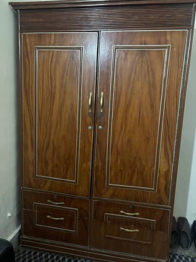 wooden cupboard