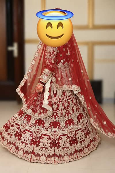 Bridal Dress (Lehnga Choli) for Sale – Like New