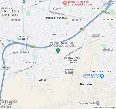 3 Marla Plot For Sale Formanites Housing Scheme near dha phase 5
