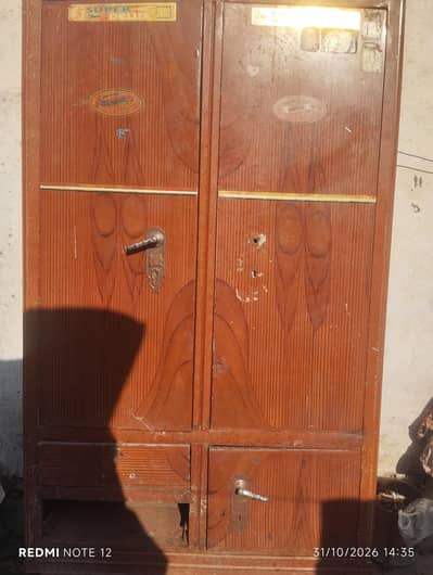 steel almaari deluxe two door for sale