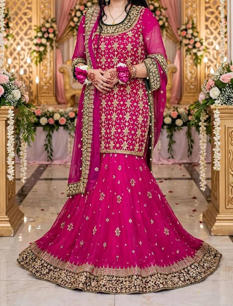 barat dress magenta 3