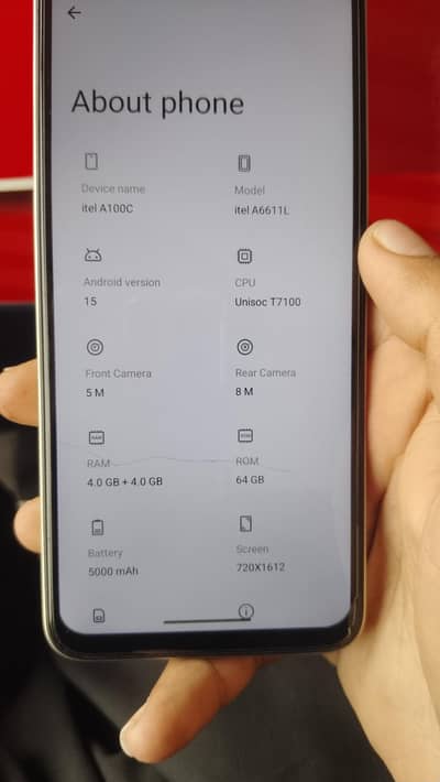 Itel A100c