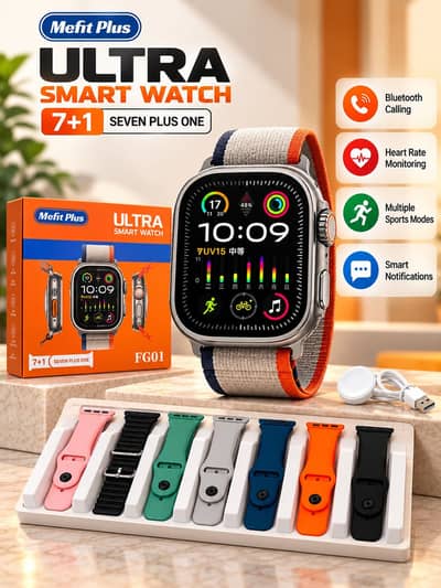 Smart watch 7 straps Bluetooth calling