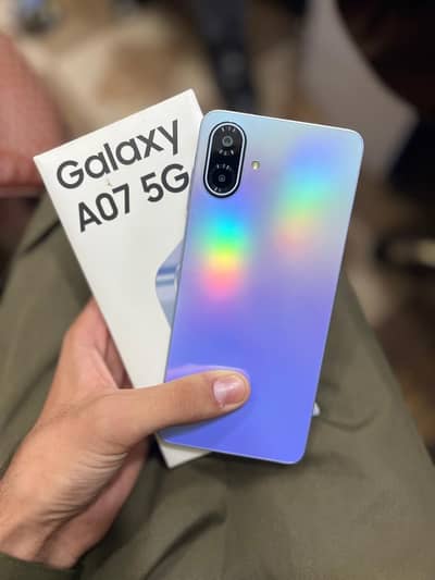 Samsung A07 5G 6/128 like new phone 3 month sim
