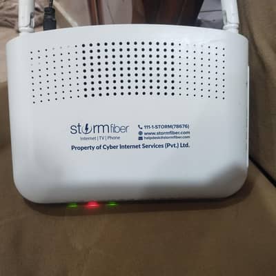 strom fiber internet modem router available with charger
