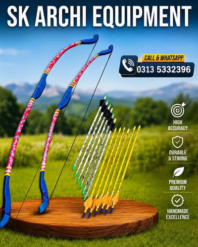 Bow and arrows teer kaman delivery all Pakistan