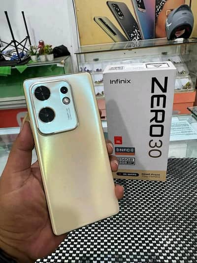 Infinix Zero 30.12+256 GB 0309/37/13/734 My Whatsapp Number