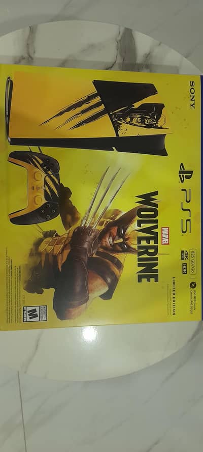 Ps5 slim Marvels wolverine limited edition console For sale