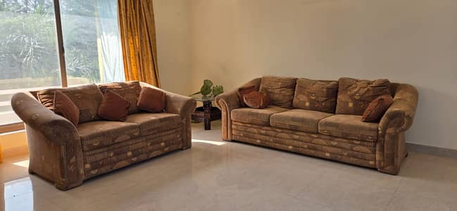 Comfortable 7 Seater Sofa Set - Good Condition