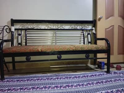 iron sofa new condition