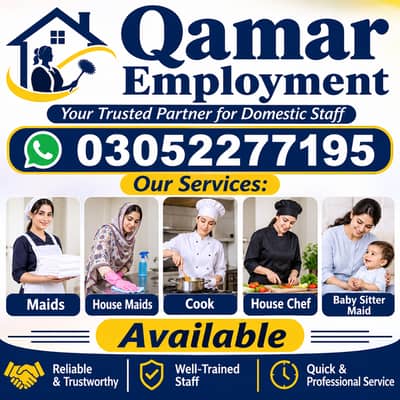 Your Home, Our Responsibility!  Baby Sitters Professional Cooks