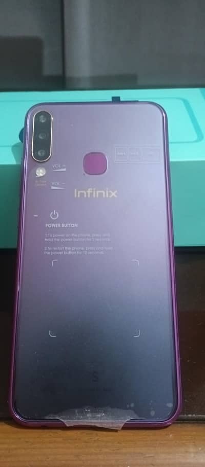 Infinix S4 (Complete box accessories) just like new