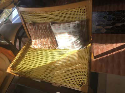 Cane lounge chairs. . .