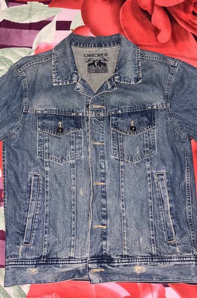Imported cherokee denim
