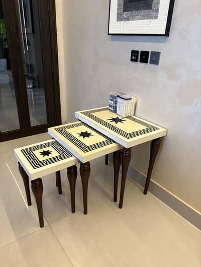 Three table sets