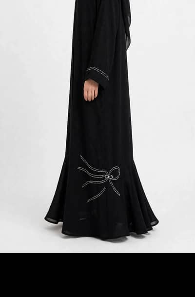 Dubai Nida Abaya - Front Open - Imported - 8000 Only