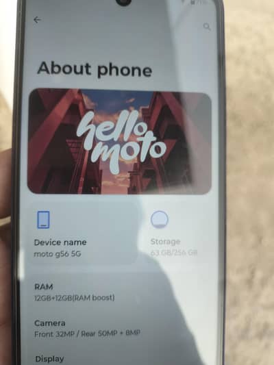 Motorola Moto G56 5g