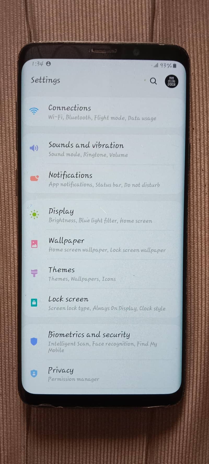 Samsung Mobile S9 Plus 1