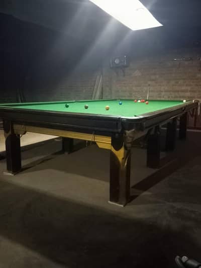 Wiraka 6/12 Snooker Table with 2 inch marble