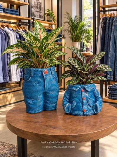 Handmade Cement Planters